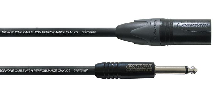 CORDIAL CPM 5 MP, High-End Cable, 5 Meters for Stage & Studio.