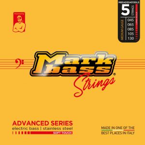 Markbass Advanced Series Soft Touch Electric Bass Stainless Steel Strings  (45 - 130) Medium Gauge (สินค้าหมด)