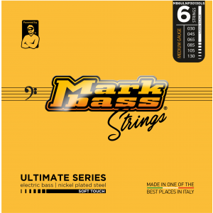  Markbass Ultimate Series Soft Touch Electric Bass Nickel Plated Steel Strings (30 - 130) Medium Gauge