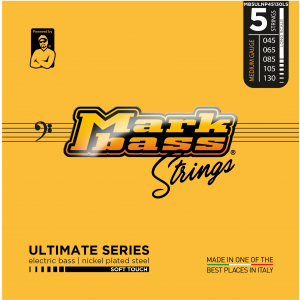  Markbass Ultimate Series Soft Touch Electric Bass Nickel Plated Steel Strings  (45 - 130) Medium Gauge